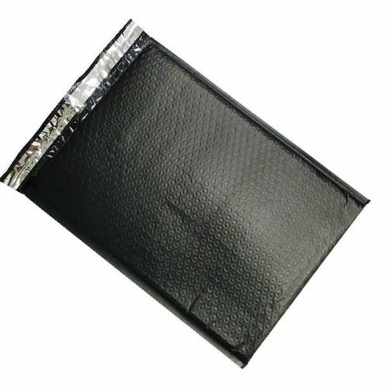 Poly Bubble Mailers Padded Envelopes Bags 10.5x16 100 x 2 200 #5 Black