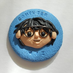 Sale Computer Wiz pin, computer geek, humor gift, geekery, computer instructor, computer student, Information technology