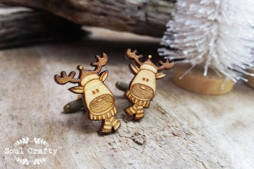 REINDEER CUFFLINK