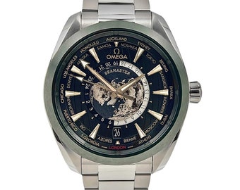 Omega Seamaster Aqua Terra 150m Co-Axial Master Chronometer Gmt, Uhren für Herren, Armbanduhren