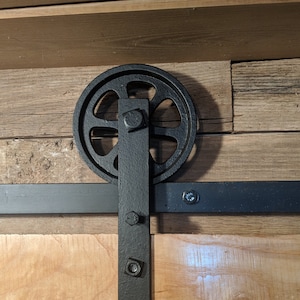 Rolling Barn Door Hardware for single sliding barn door