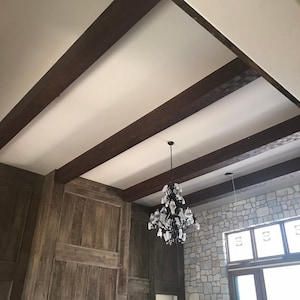 Box Beam, Hand Hewn or Circle Sawn, New Pine Wood, Made to Order, Pricing per Lineal Foot