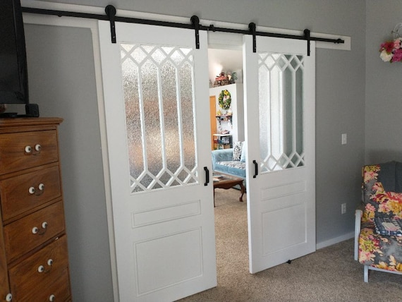 Lattice Sliding Barn Doors White Or Distressed Made To Lattice Sliding Barn Doors White Or, Distressed Sliding Barn Door