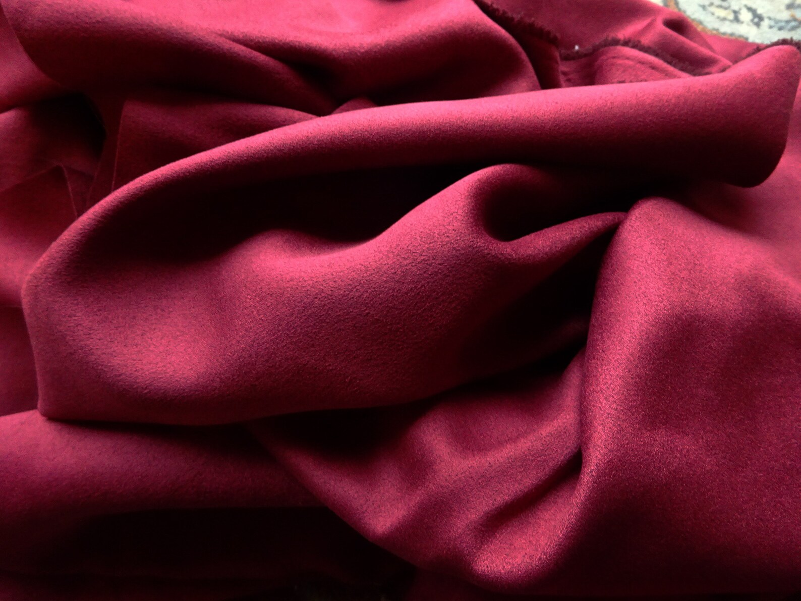 red moleskin trousers