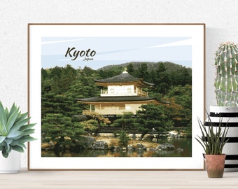 Japan Art Print / Kyoto Wall Art / Asian Print