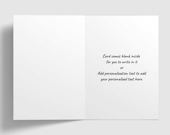 Carte De Vœux Vierge Pour Fête D'anniversaire