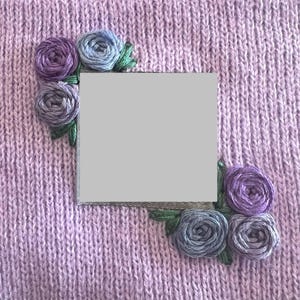 Hand-Embroidered Winter Hat, Beanie (Ready to Ship)