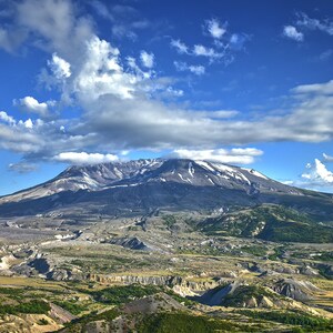 Mount Saint Helens Photo, Landscape Photo, Nature Image, Volcano Photo, image 3