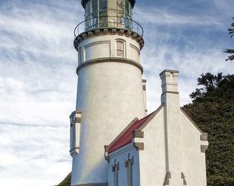 Lighthouse Photo, Oregon Coast Photo, Fine Art Image, Heceta Head Lighthouse Photo,