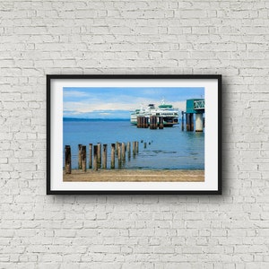 Ferry Image, Departing Ferry, Washington State Ferries, Washington State Photos, image 4