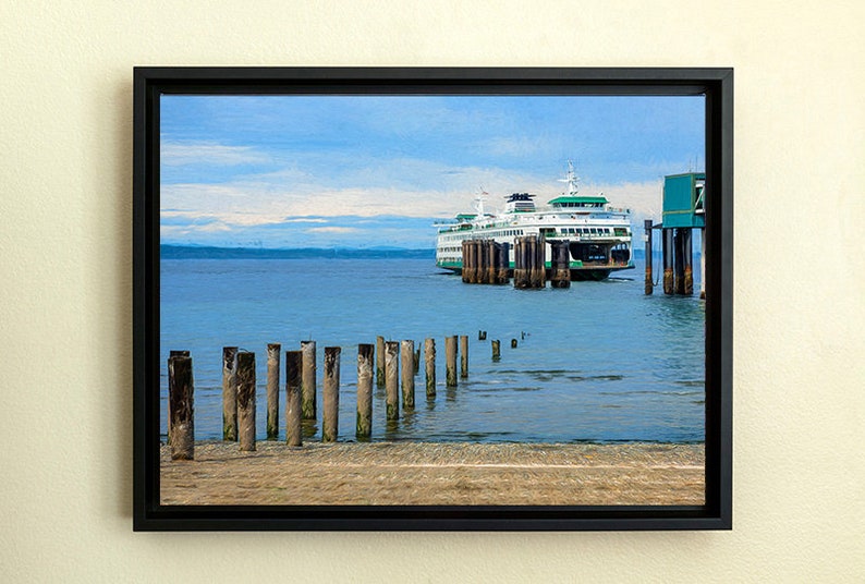 Ferry Image, Departing Ferry, Washington State Ferries, Washington State Photos, image 5