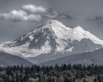 Mount Baker, landschap foto, natuur Image,