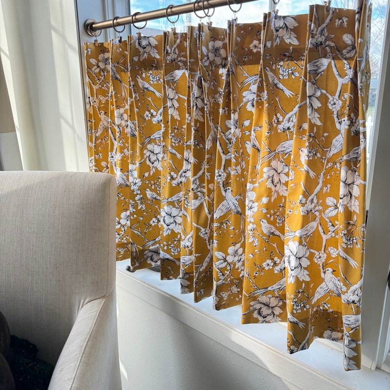 Kitchen Cafe Curtains - Etsy