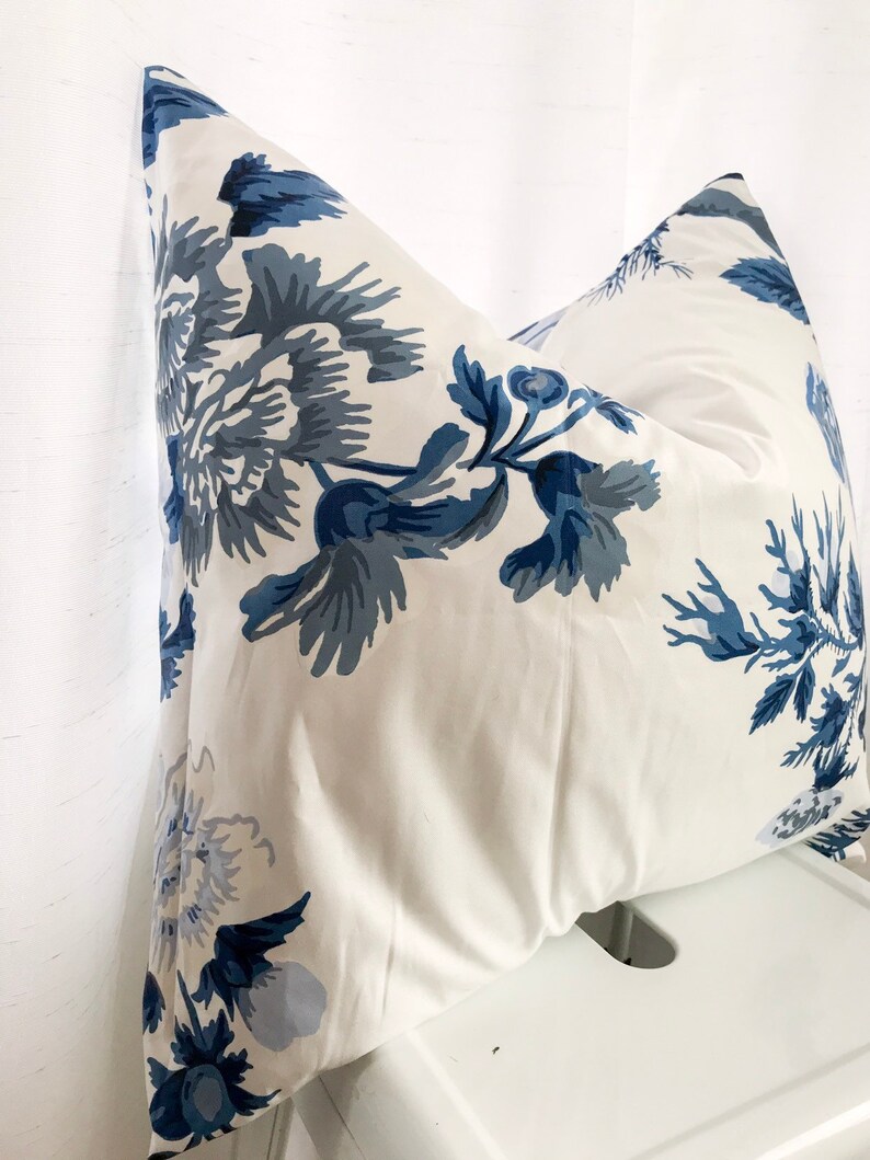 Schumacher Bold Floral Luxury Pillow Cover You Choose Your Etsy