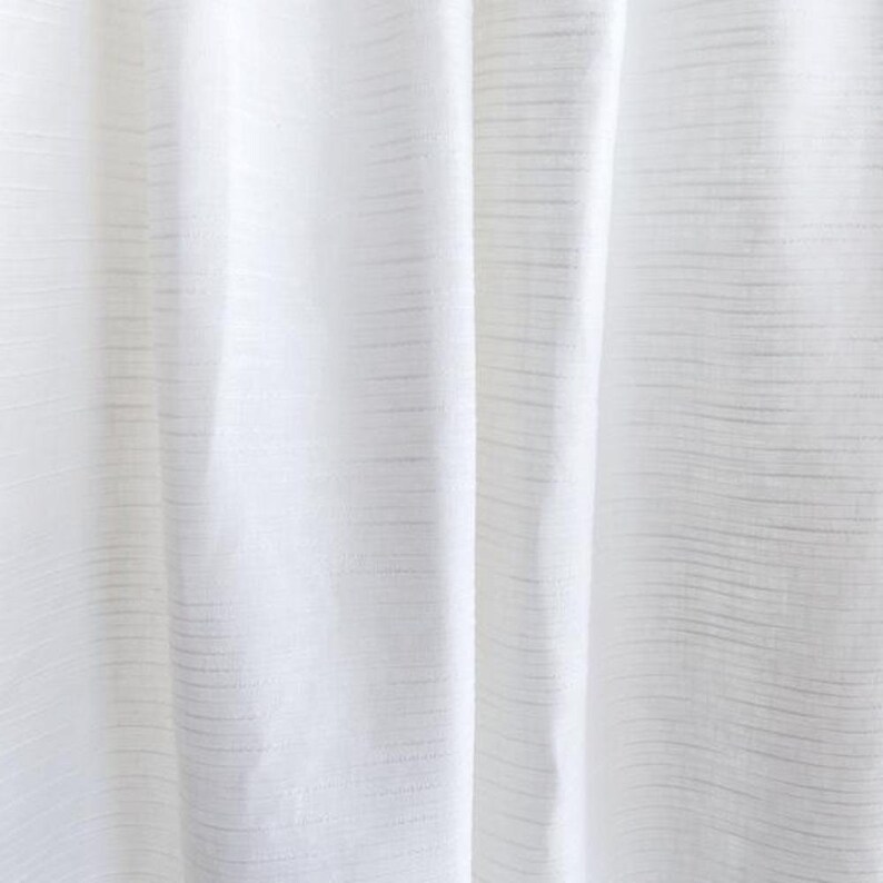 Luxury Linen Stunning Sheer Linen Blend Fabric Has a Gorgeous - Etsy