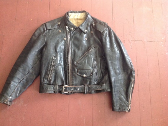 1950s Genuine Horsehide Rockabilly Rocker Hot Rod Biker | Etsy