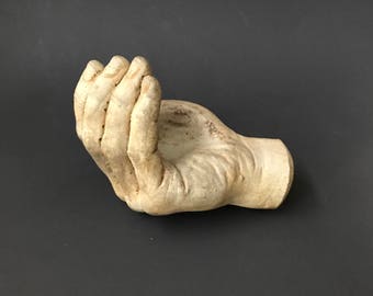 Hand Cast Business Card Holder,c.1970