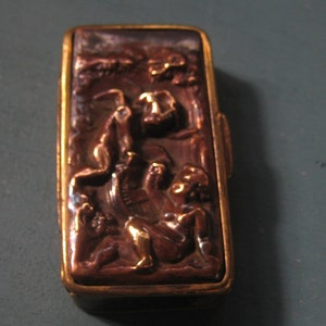 小物入れ Old Gucci Vintage Jewelry Case Pill Box Rare Gucci Pill Box - Etsy