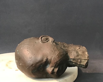 Cast Solid bronze Bust Sculpture
