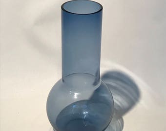 Giant Modern Sculptural Blue Piece of Glass