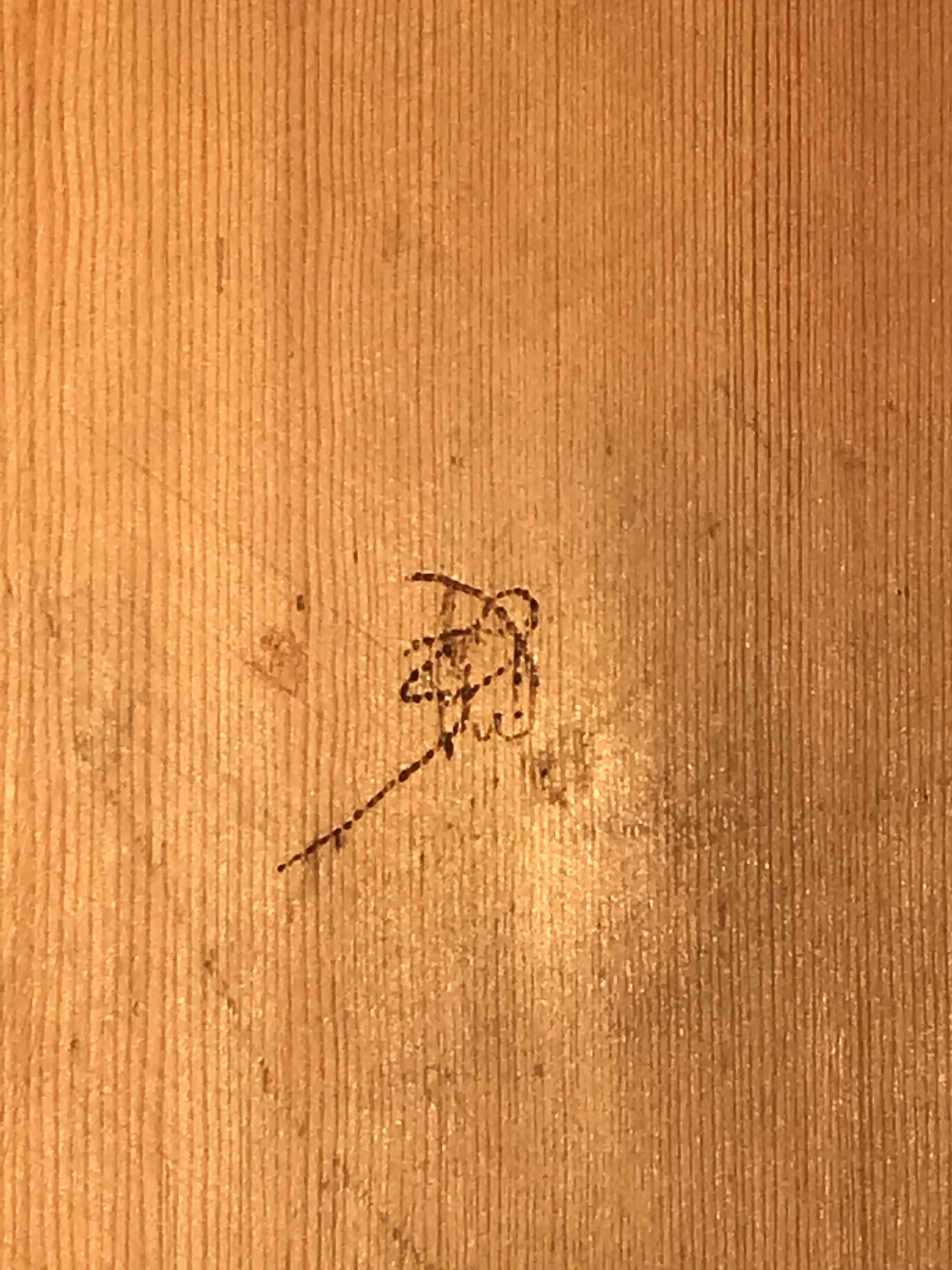 1970s Grateful Dead Folk Art Wood Platter Signed Etsy