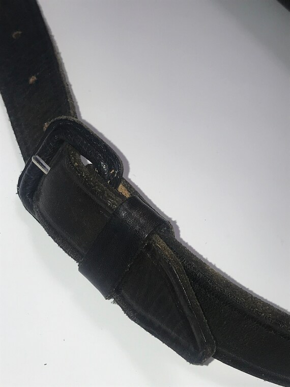 Motorcycle Thick Leather Handcrafted Shoulder Bag - image 8