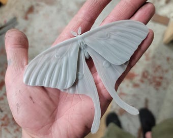 Lunar Moth Commercial License STL 3D printable