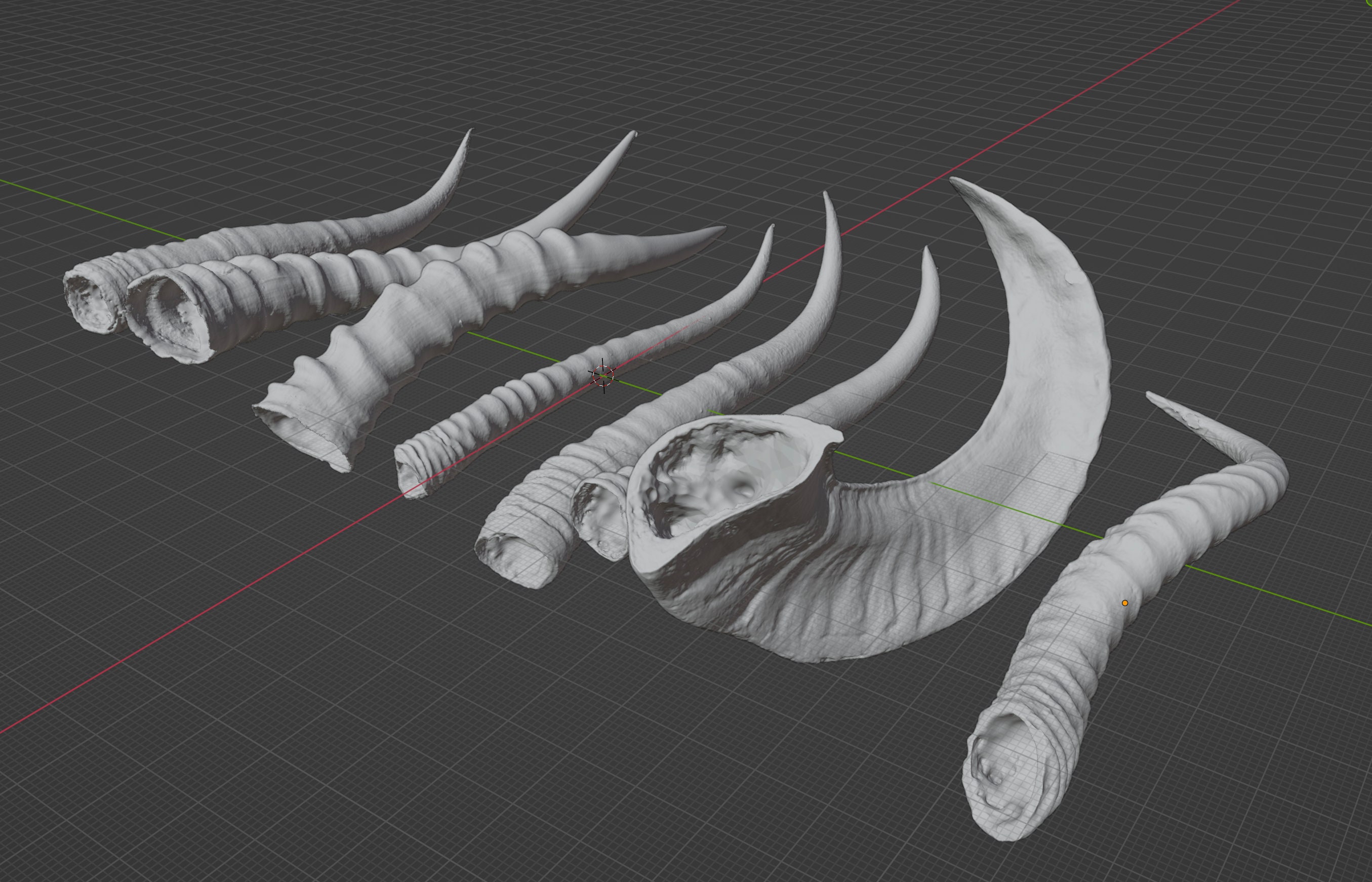 Horn Pack 2 Commercial Printable STL File 3D Printable - Etsy