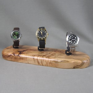 Watch Stand, Watch Holder, Watch Display, Ambrosia Maple