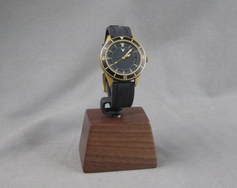 Watch Stand, Watch Holder, Watch Display,  Black Walnut