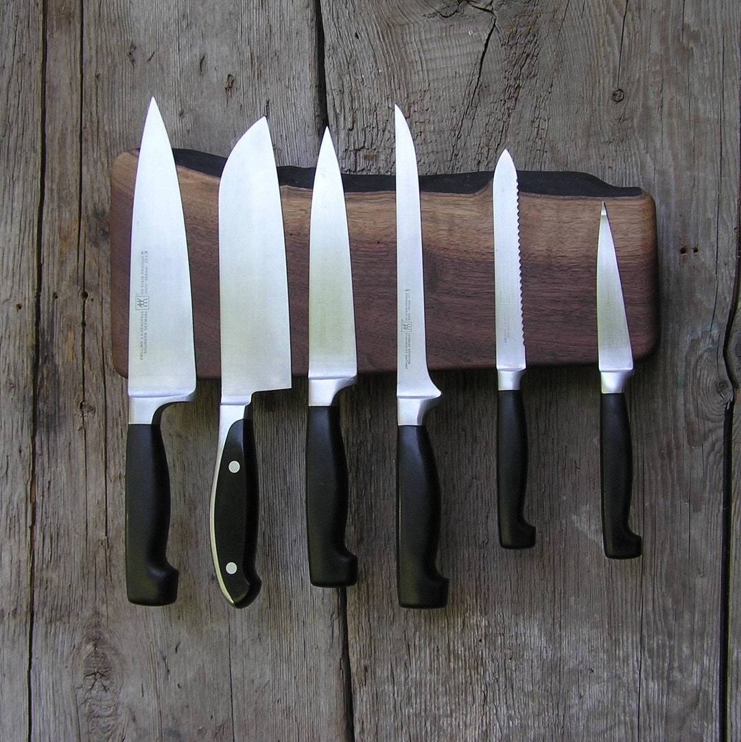 Knife Rack, Knife Holder, Knife Rack, Knife Storage, Black