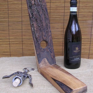 Wine Rack, Wine Storage, Wine Holder, Wine Display, Rustic Live Edge