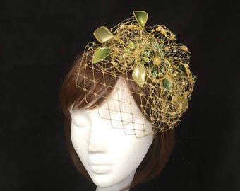 Fascinator grün, Fascinator gold, Fascinator, Fascinator, Fascinator, Fascinator