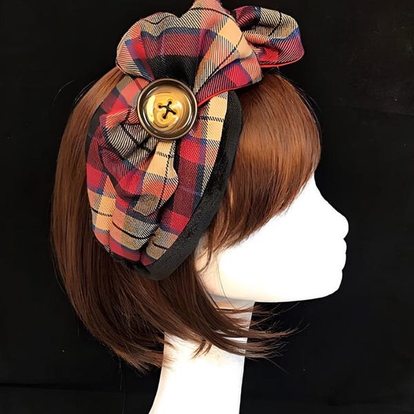 Bandeau alopécie, demi-turban, bande Alice, turban des années 1940, foulard, bande vintage, accessoire antichute, bohème