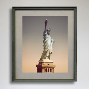 Statue of Liberty Photography - New York City - New York Cityscape - New York Photograph - Historical Art - Wall Decor - Fine Art Photograph
