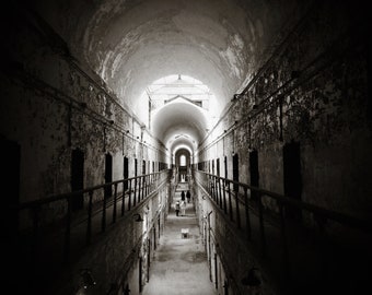 Eastern State Penitentiary Philadelphia - Architecture - Abandoned - Historic - Prison - First State Penitentiary in 1790 - Wall Decor