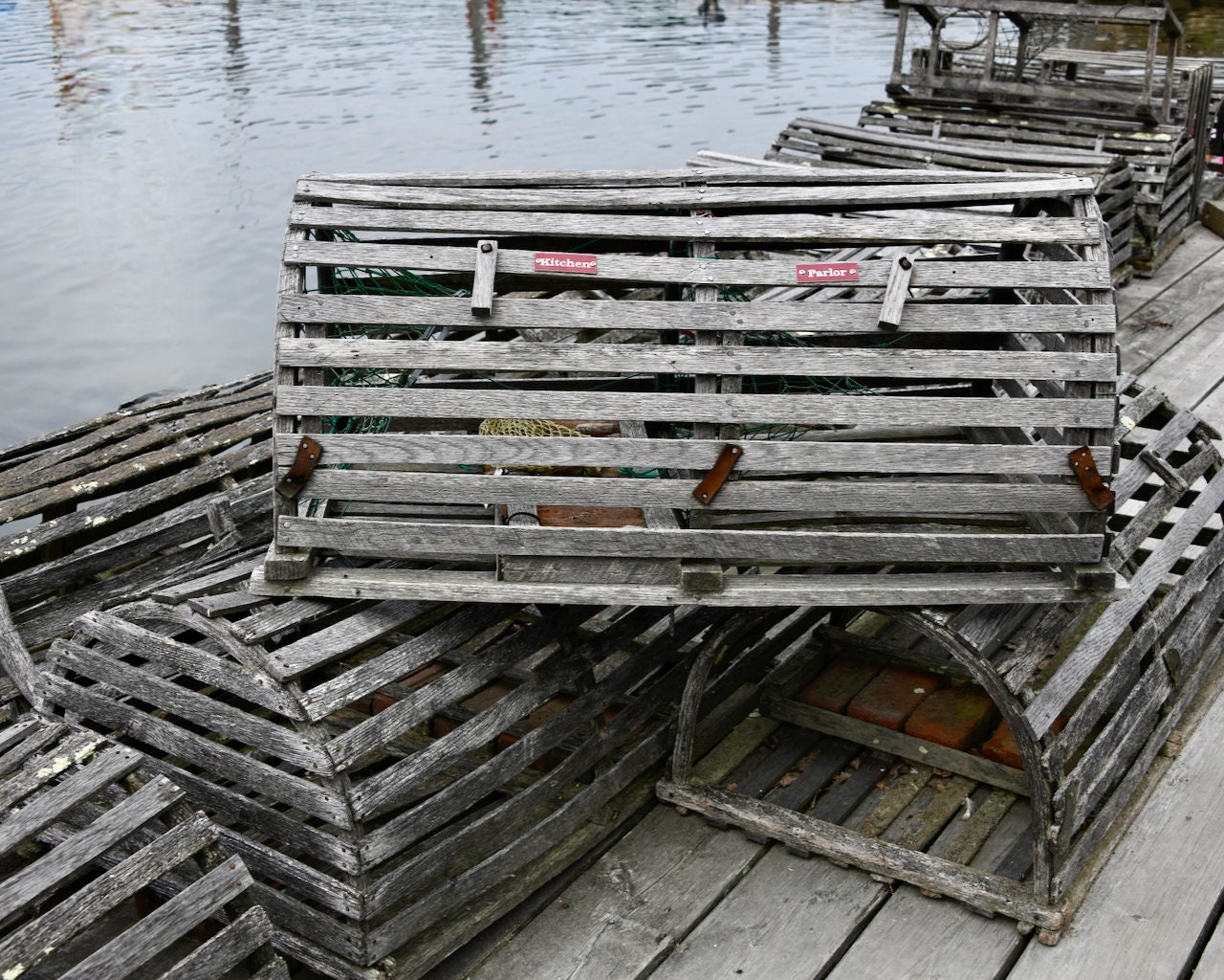 Wooden Lobster Trap -  Canada