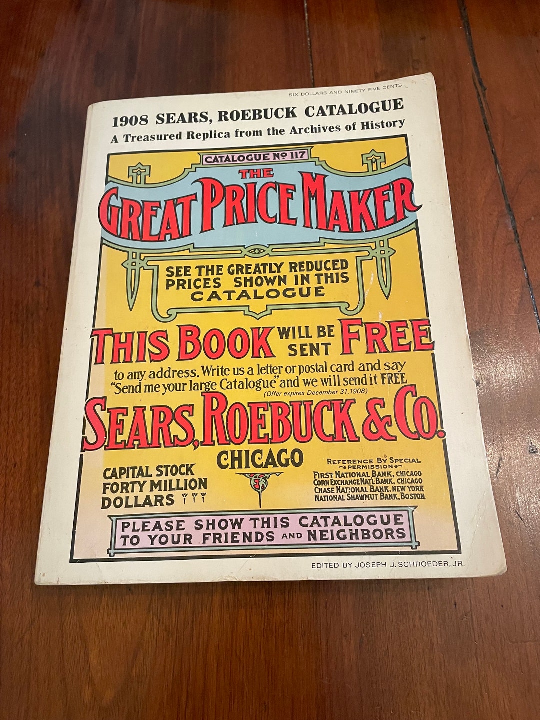 1969 sears, Roebuck Reproduction of the 1908 Catalogue, 1184 Lovely