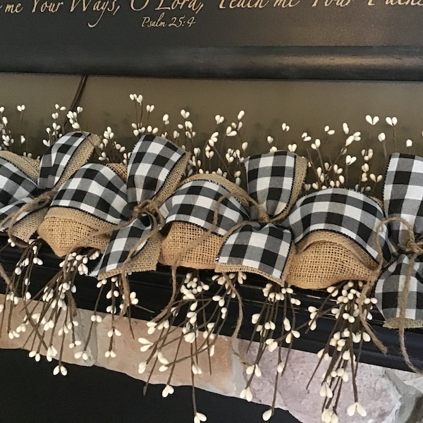 Fireplace Garland Etsy