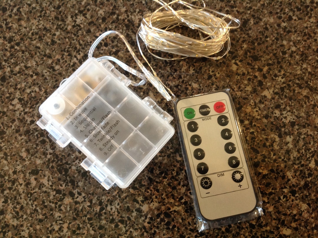 Battery or Plug in Lights That Can Be Added to Your Garland Etsy