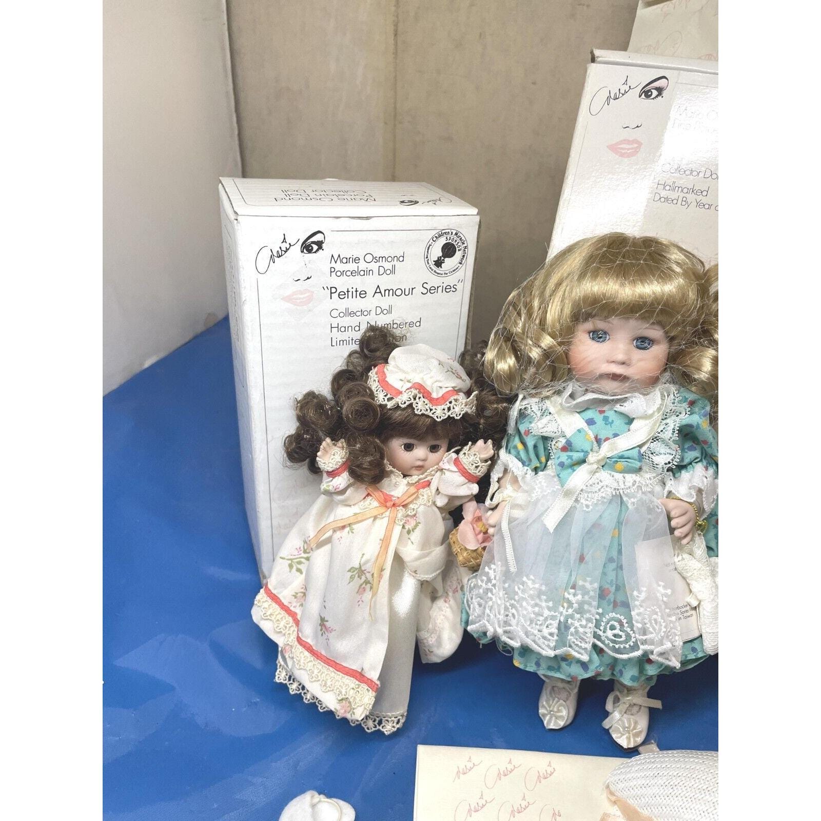 1977-93 Donny & Marie Osmond Porcelain Doll Collection, Puzzle - Etsy