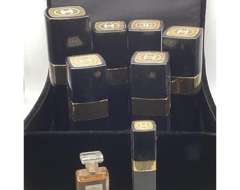 Perfume Chanel No. 5 Original .25 MÁS Frascos Coleccionables, Caja GRATIS