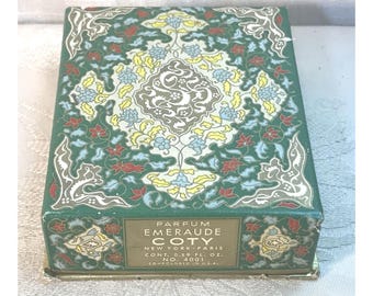 1920年代 コティ社製 エメラルド香水 0.59オンス 希少品 - オリジナル