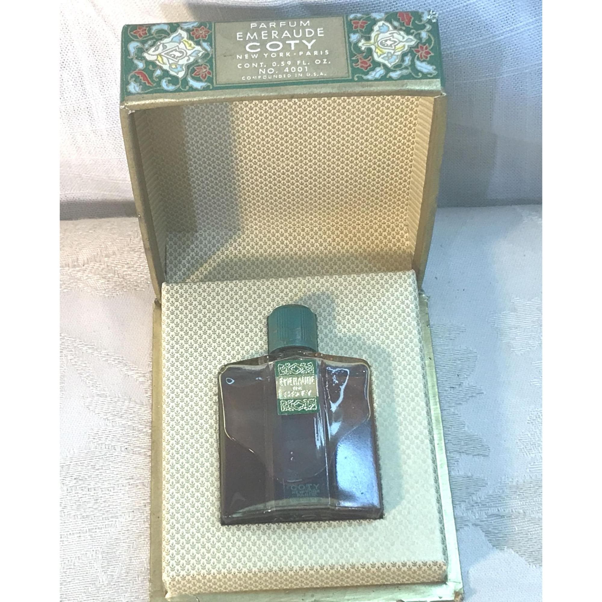 1920s Parfum Emeraude by Coty 0.59 Oz. Rare-original Box-nos-80