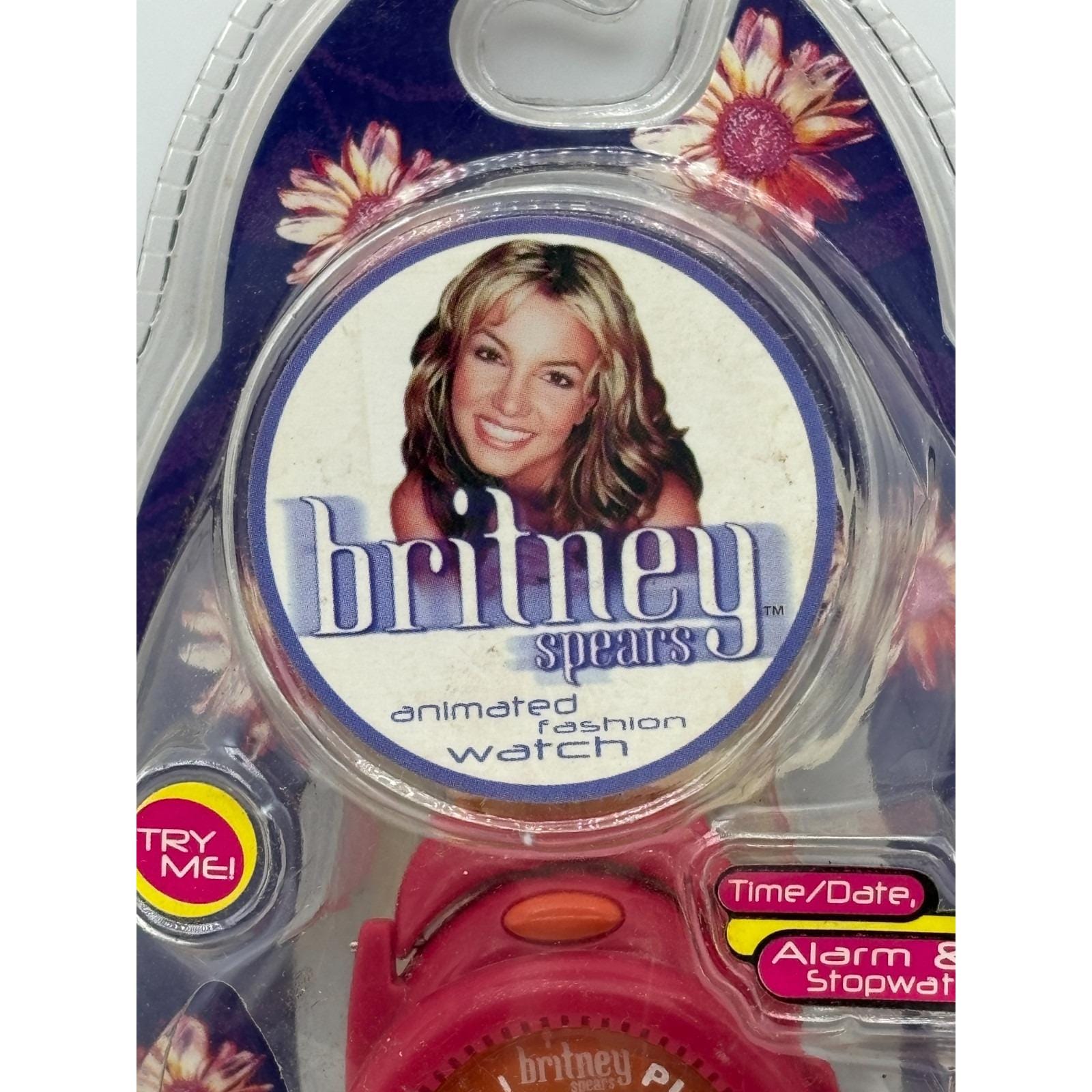 2000 Britney Spears C Watch Rocks Animated Fashion Watch NOS