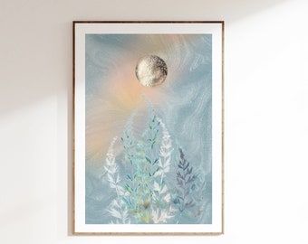 Mugwort reverie A5  | A4  giclee art print| magical herb botanical art
