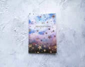 My Resolutions Notebook Cloudy stars