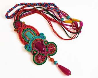 Intip Raymin III soutache necklace