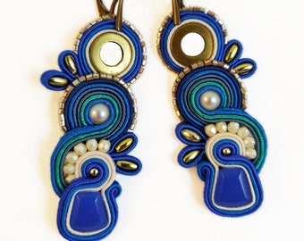 SANTORINI II earrings SOUTACHE