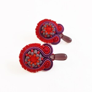 MILKA soutache earrings